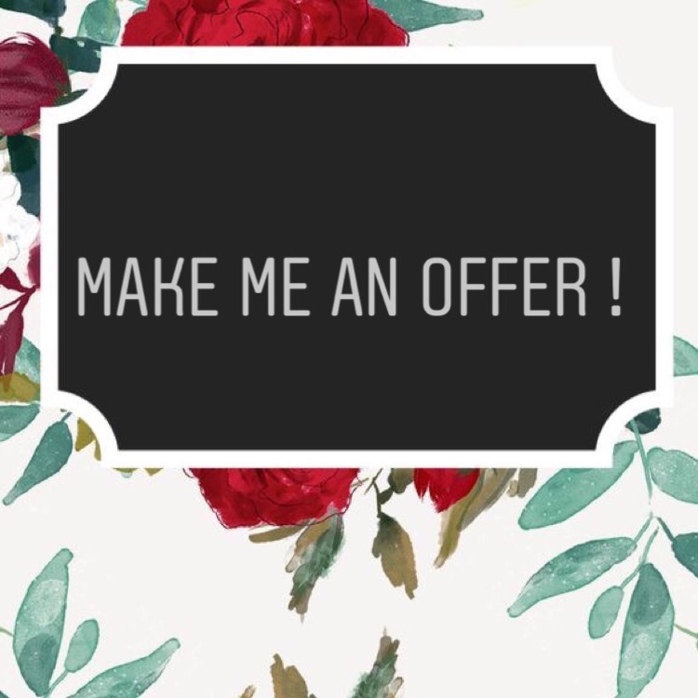 willing to negotiate reasonable offers!! 💛